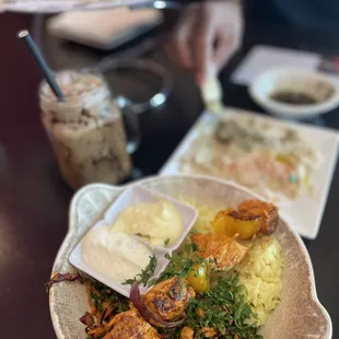 Chicken Breast Kabob Bowl (11am-3pm, Mon-Sat)