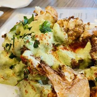 Fried cauliflower