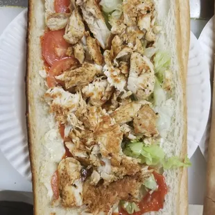 a chicken salad sandwich