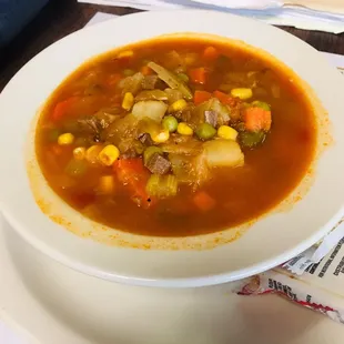 Beef Veggie Soup