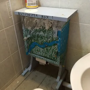 Tha men&apos;s room.