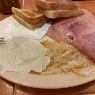 a plate of food on a table