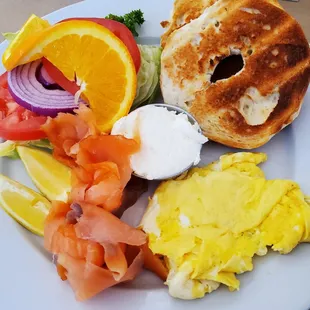 Smoked Salmon Plate