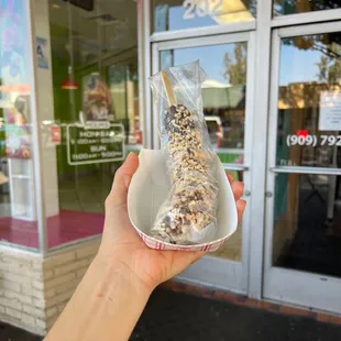 Chocolate covered banana