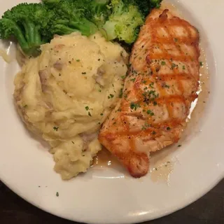 Dinner Grilled Bourbon Salmon