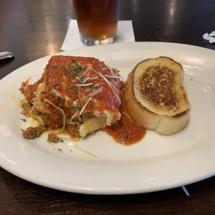 Lasagne $9 Saturday lunch special