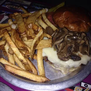 Mushroom burger.