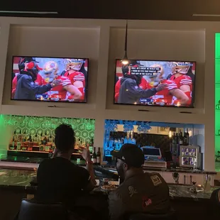 San Francisco 49ers playoff game.