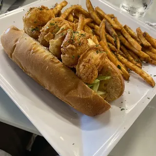 Cajun Shrimp Po Boy