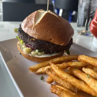 Mike's Black Bean Burger