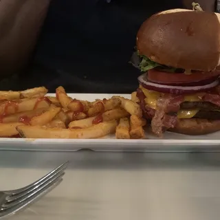 Mike's Double Bacon Burger