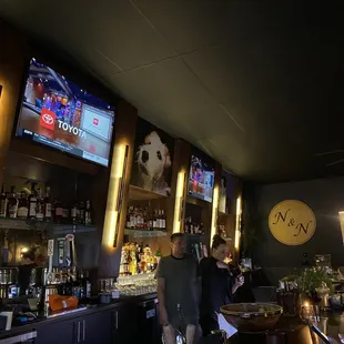 The bar