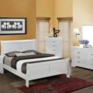 4 piece set $399 Bed, Dresser, Mirror &amp;  Night Stand, Mattresses Extra.