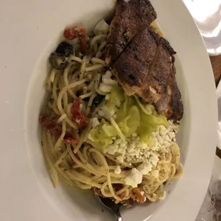 Shrimp Mediterranean Pasta