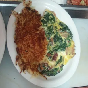 Veggie omelette