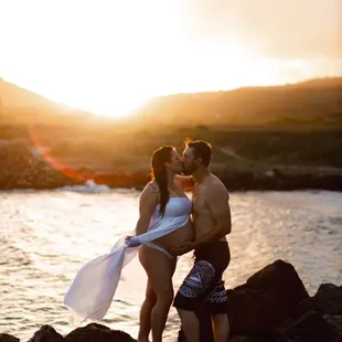 Maternity Sunset shoot.