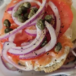 Salmon Delight Sandwich