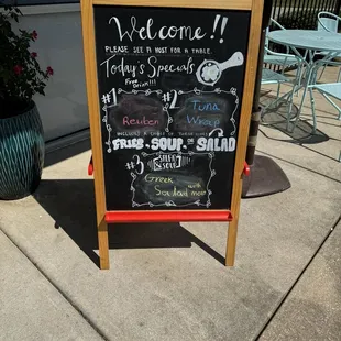 Specials of the day