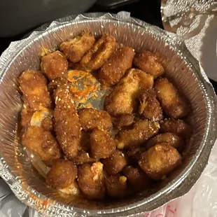 Buffalo cheese curds