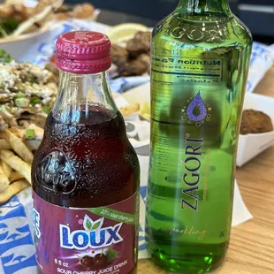 Drinks imported from Greece