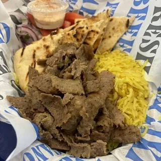 Beef/Lamb Gyro Pita Combo