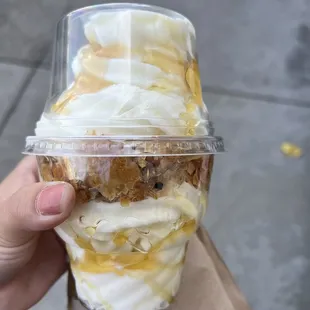 Baklava Frozen Greek Yogurt