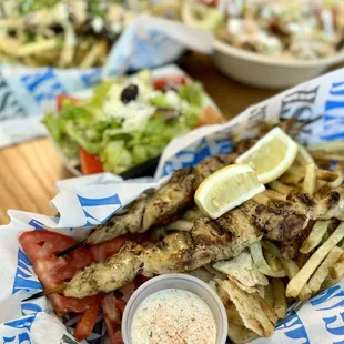 Souvlaki Plate
