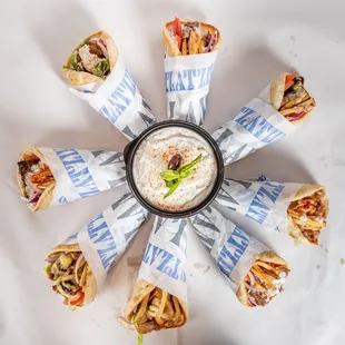 burritos and wraps