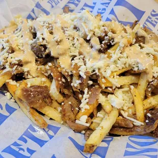 Nick&apos;s Fries w/ Pork Gyro