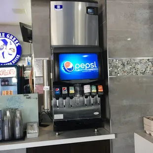 a pepsi machine