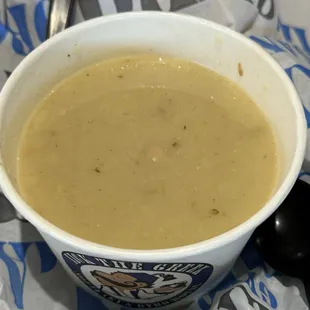 Soup.  Pass on the lemon chicken soup