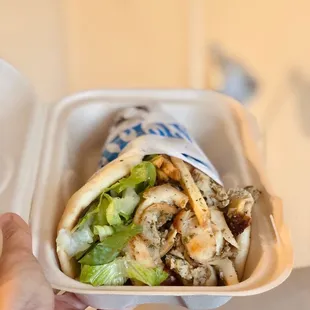 Chicken Gyro Pita