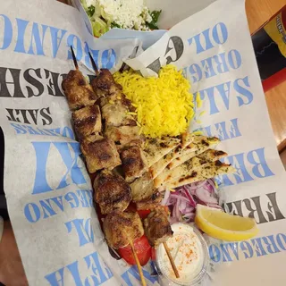 Souvlaki Plate