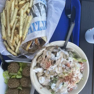 Beef/Lamb Gyro Pita Combo