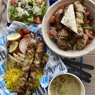 Souvlaki Plate