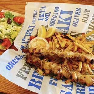 Souvlaki Plate