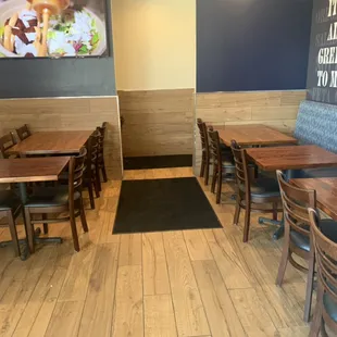 More indoor dining!!!
