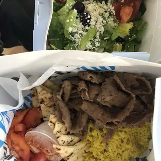 Beef/Lamb Gyro Pita Combo