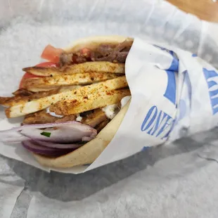 Pork Belly Gyro!!