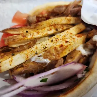 Pork belly Gyro!
