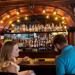 I think the bar is beautiful.