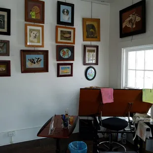 artist studio - pet portraits