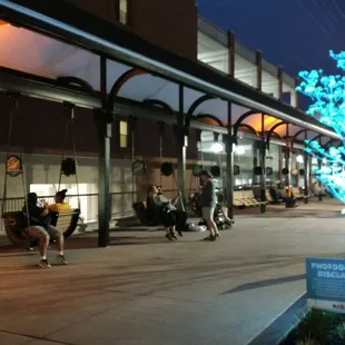 Swings at Nickel Plate Trail