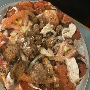 Individual Combo pizza