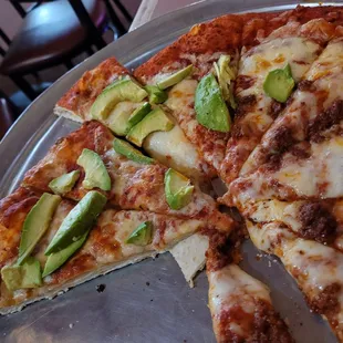 Our sad pizza