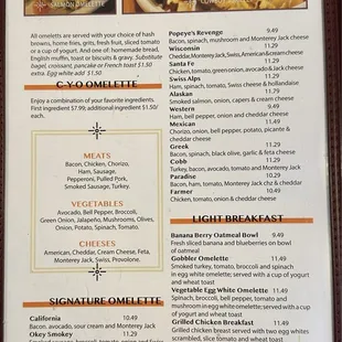 Menu as of 2/20/2024