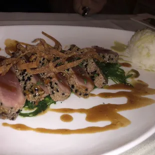 Seared tuna