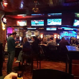 Bar view on Nick's Place. Hard to believe this place has been around 23+ years!