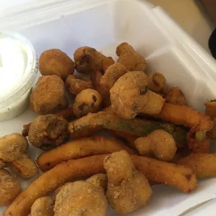 Zucchini and Mushrooms