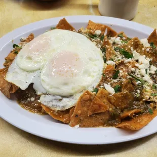 Chilaquiles minus the sour cream.